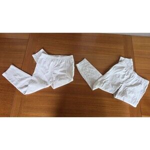Gap Girl's White Capri Pair Of Pants Lot Size 10 READ Description